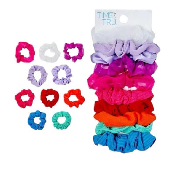 Time And Tru Multi Color Hair Scrunchies - Picture 5 of 5